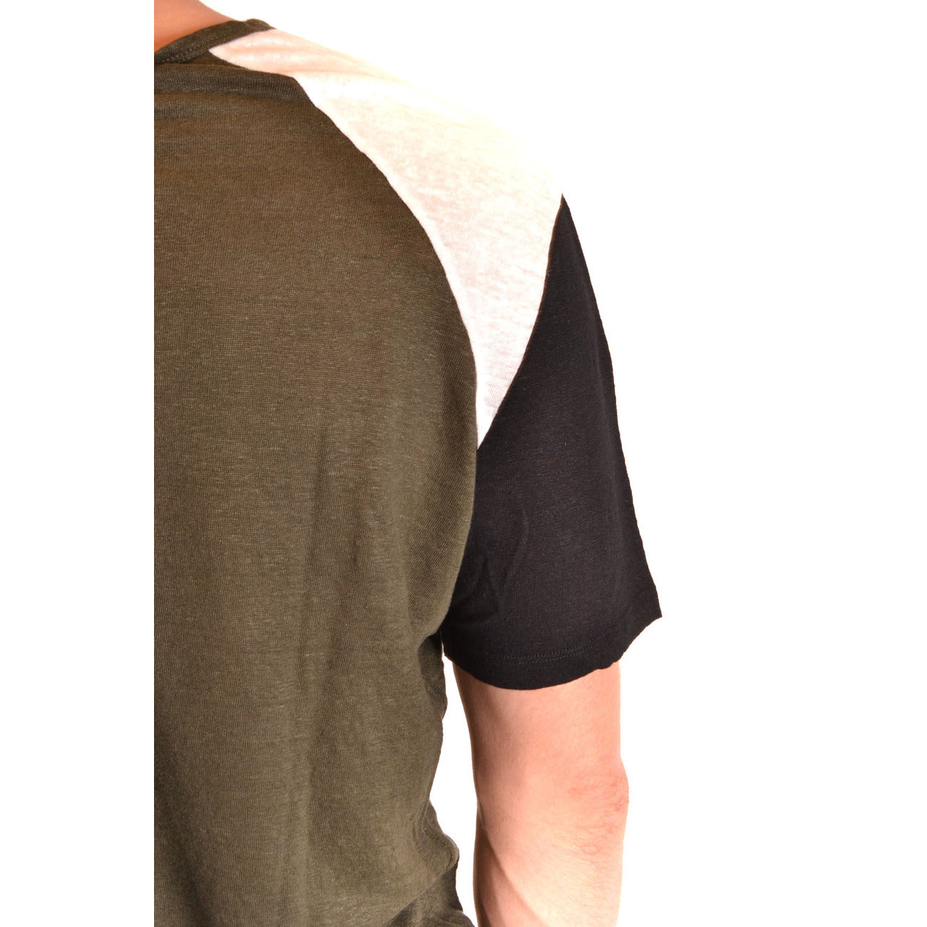 2431247 Paolo Pecora T-shirt Multicolore Lino Uomo