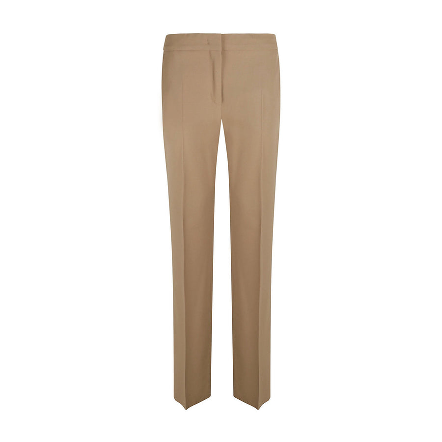 Pantalone in Lana Donna Beige