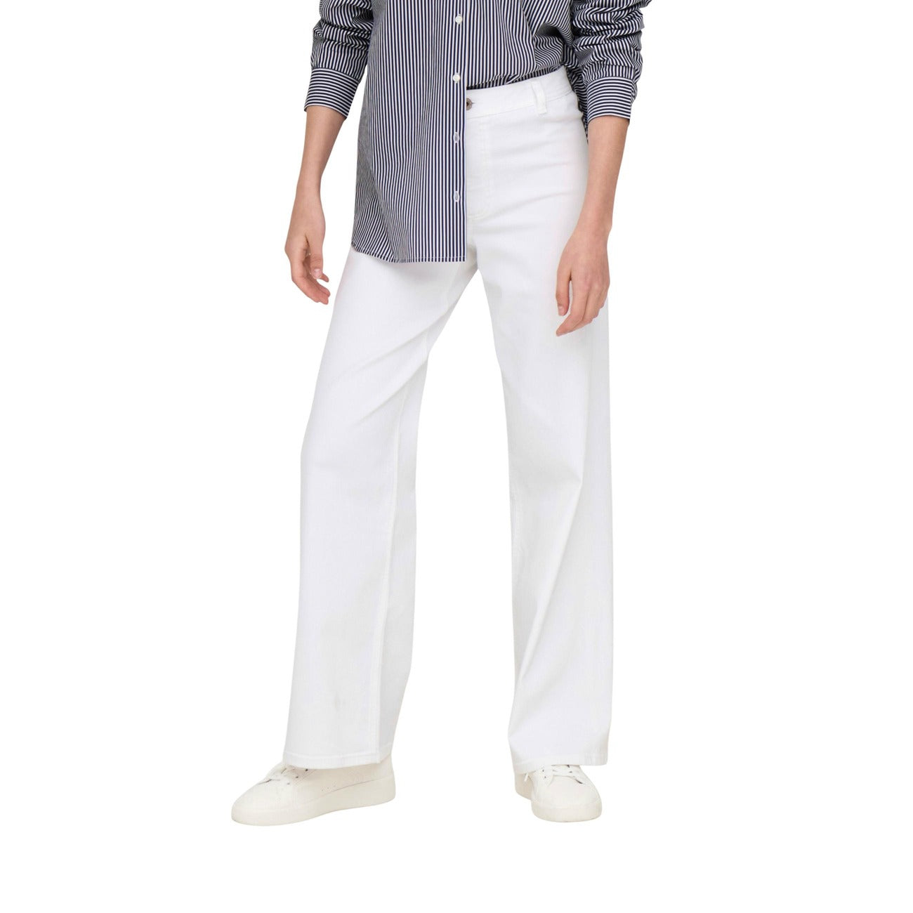 517448 Jacqueline De Yong Pantaloni Bianchi Donna