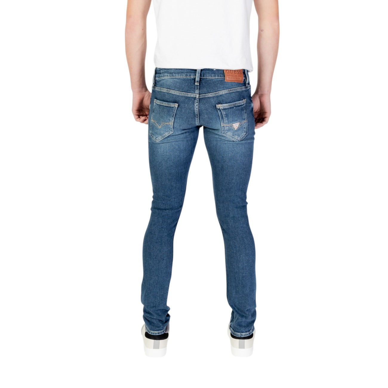 2401730 Guess Jeans Blu Effetto Consumato Uomo