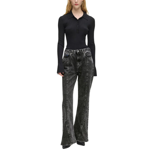507681 Karl Lagerfeld Jeans Jeans Neri Donna Primavera/Estate