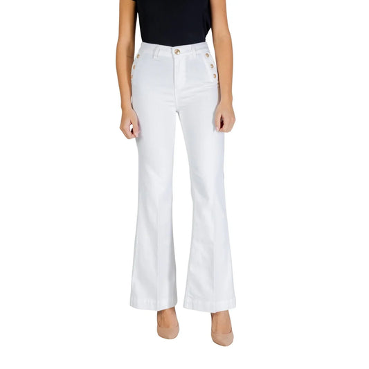 499695 Liu Jo Pantaloni Bianchi Donna Primavera/Estate