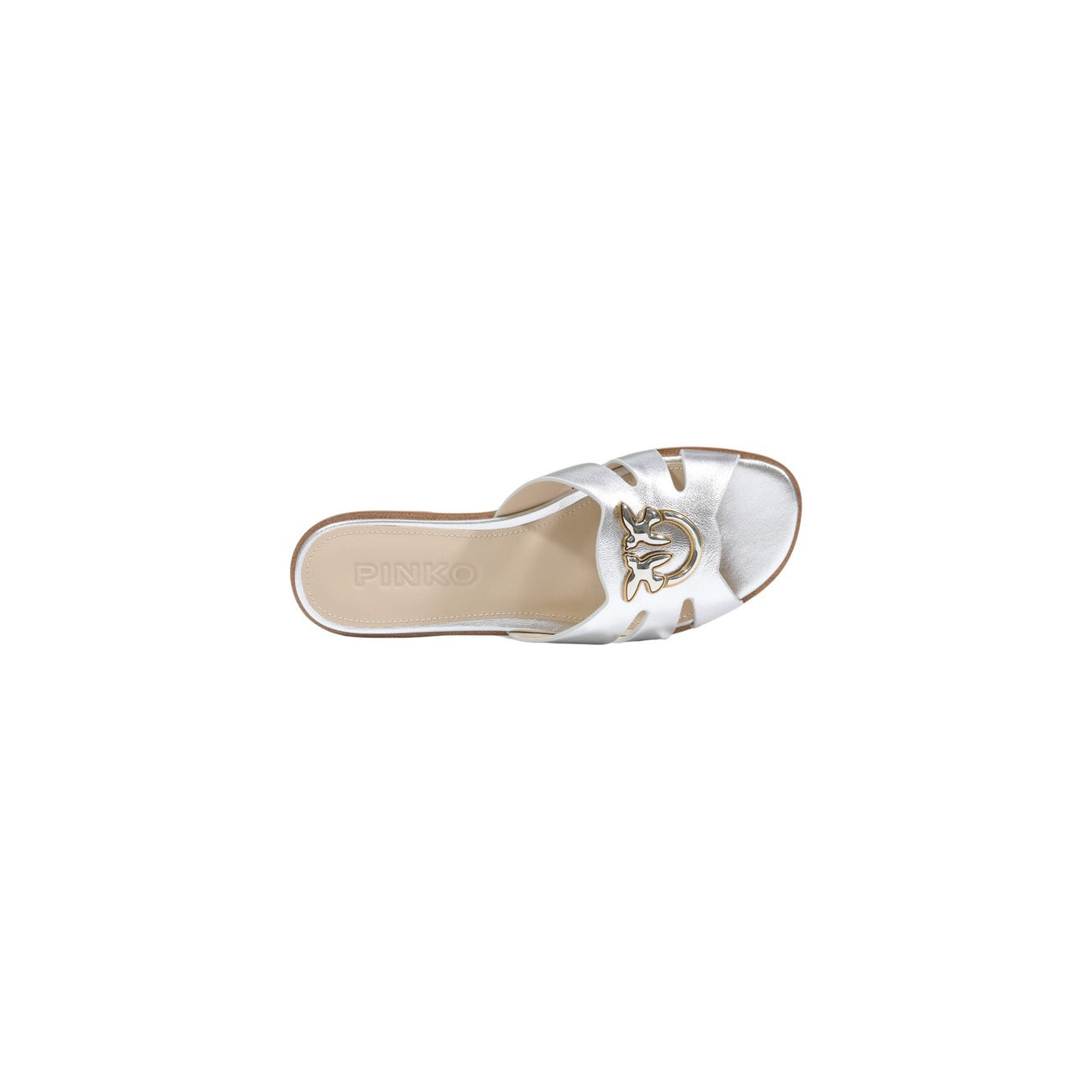 2472544 Pinko Ciabatte Argento Donna