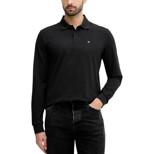 2451852 Calvin Klein Jeans Polo Nero Uomo