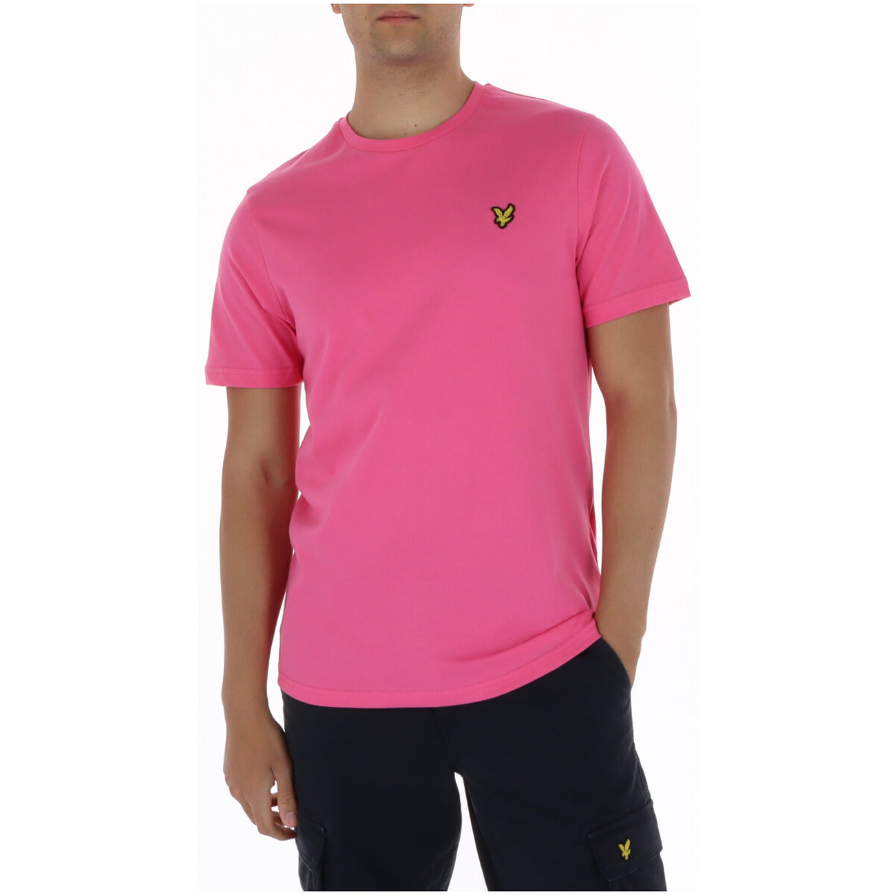 2461336 Lyle & Scott T-Shirt Rosa Uomo