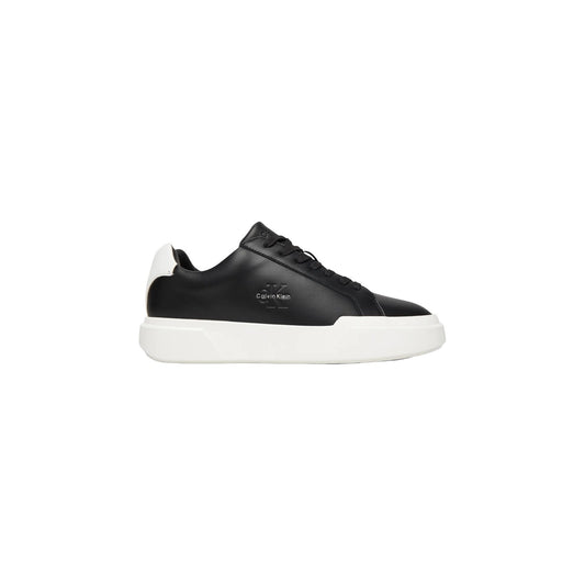 496996 Calvin Klein Jeans Sneakers Nero Pelle Uomo