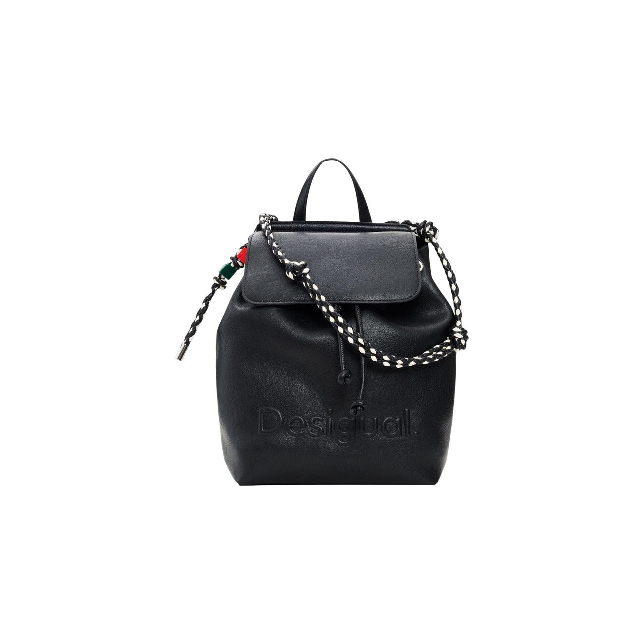 2453172 Desigual Zainetto Nero Mano Poliestere