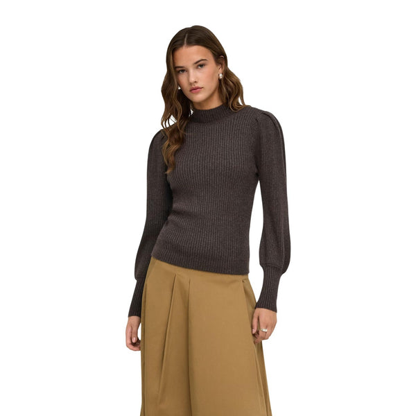 Katia Life Long Sleeve Highneck Pullover Knit Noos Maglia Donna