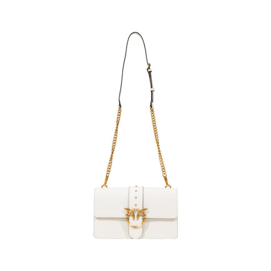 2428284 Pinko Borsa a Tracolla Bianca Donna