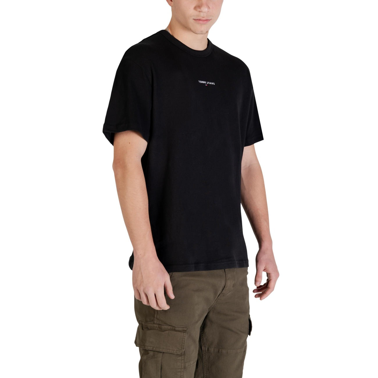 2452898 Tommy Hilfiger Jeans T-shirt Nera Uomo
