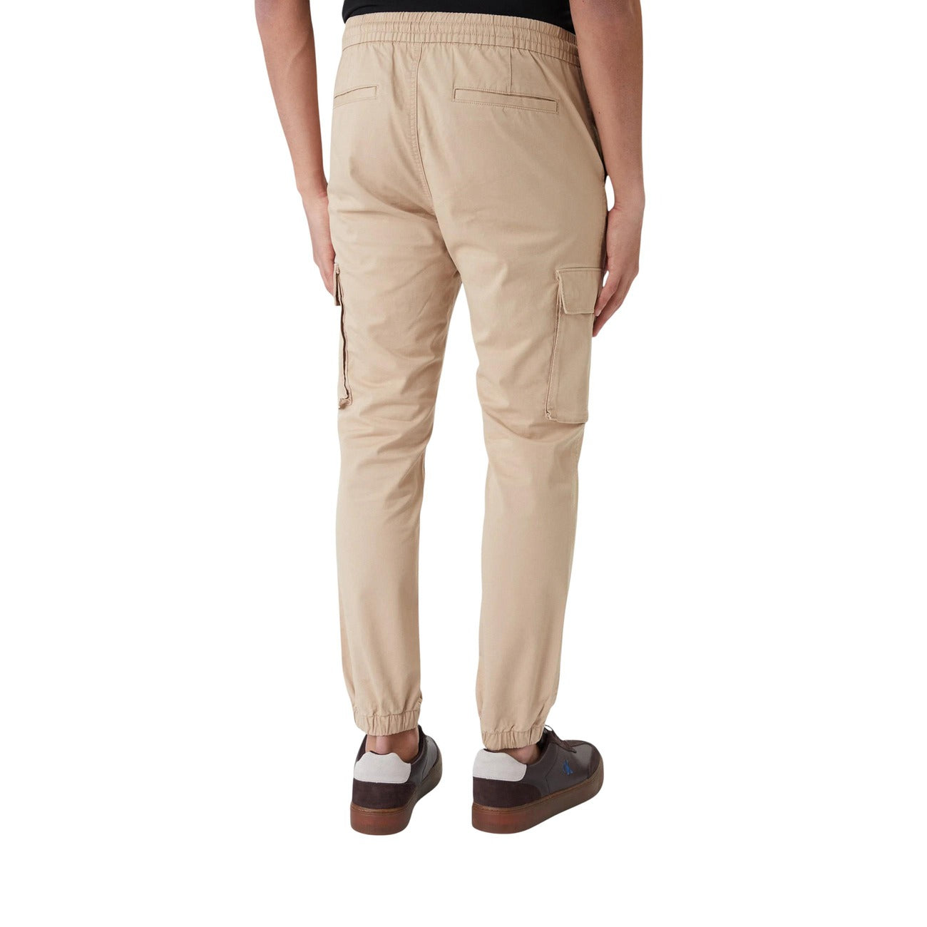 2447614 Calvin Klein Jeans Pantaloni Beige Cotone Uomo