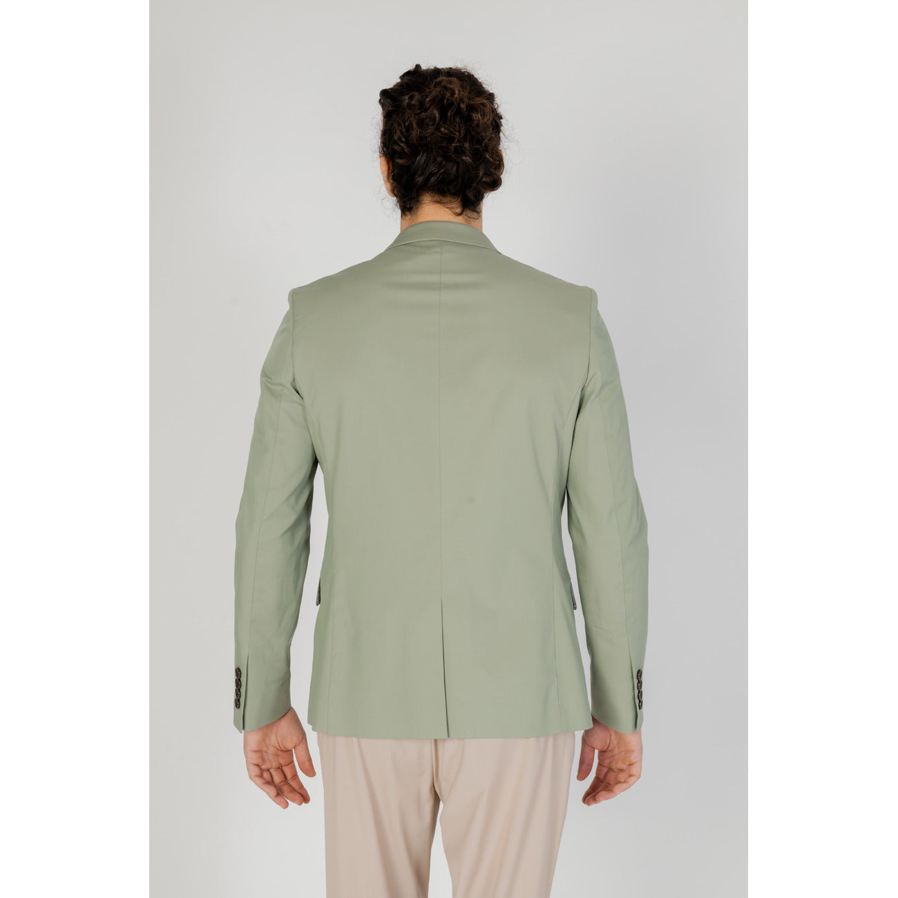2211383 Antony Morato Giacca Verde Modal Uomo