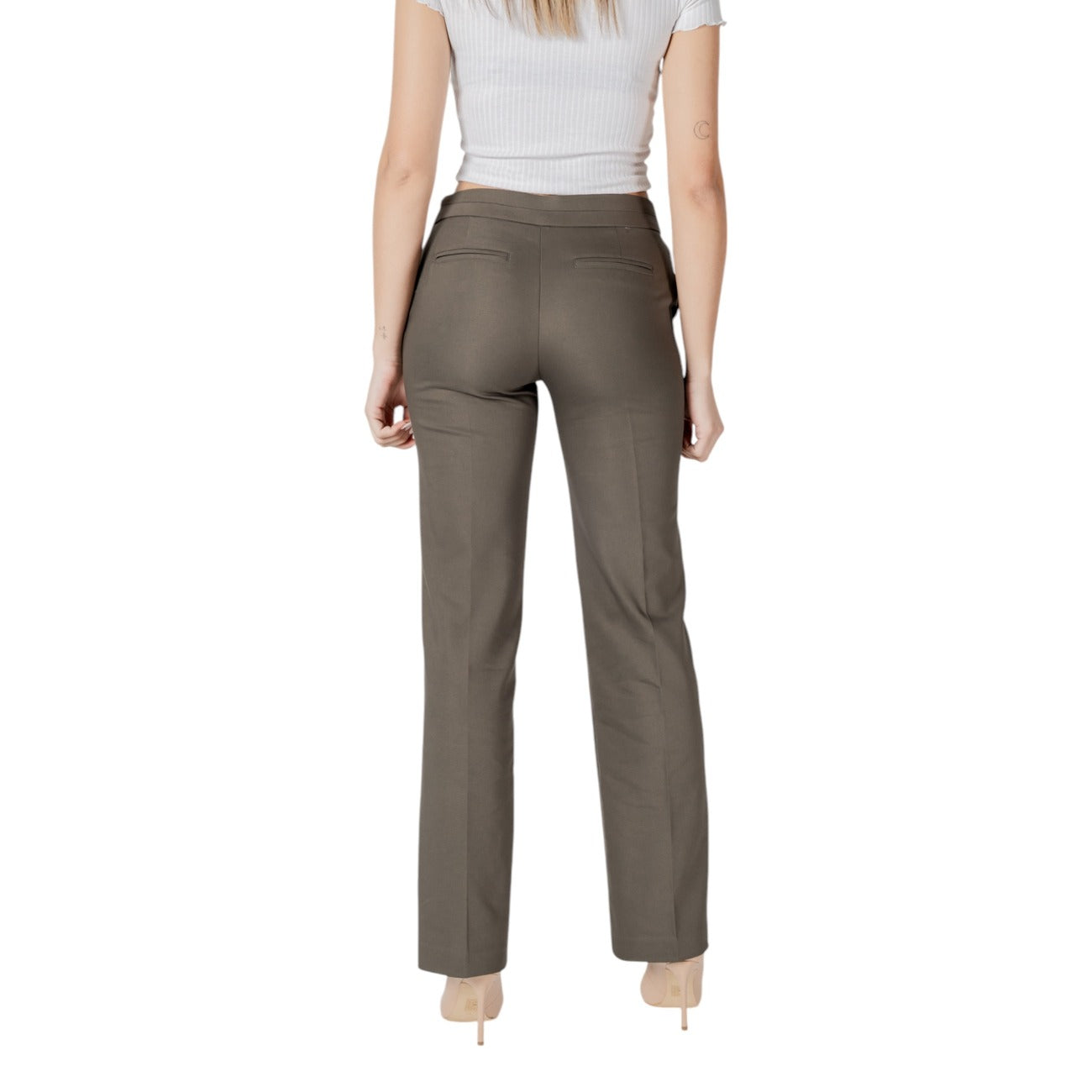 485261 Morgan De Toi Pantaloni Verdi Donna Primavera/Estate