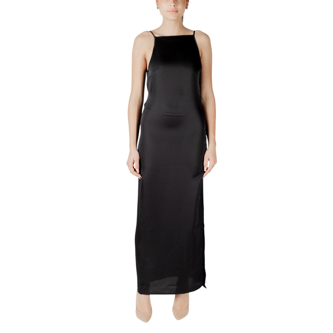 485708 Only Abito Nero Donna Primavera/Estate