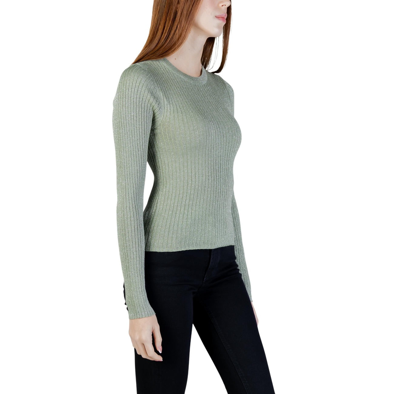 2452416 Jacqueline De Yong Maglia Verde Donna