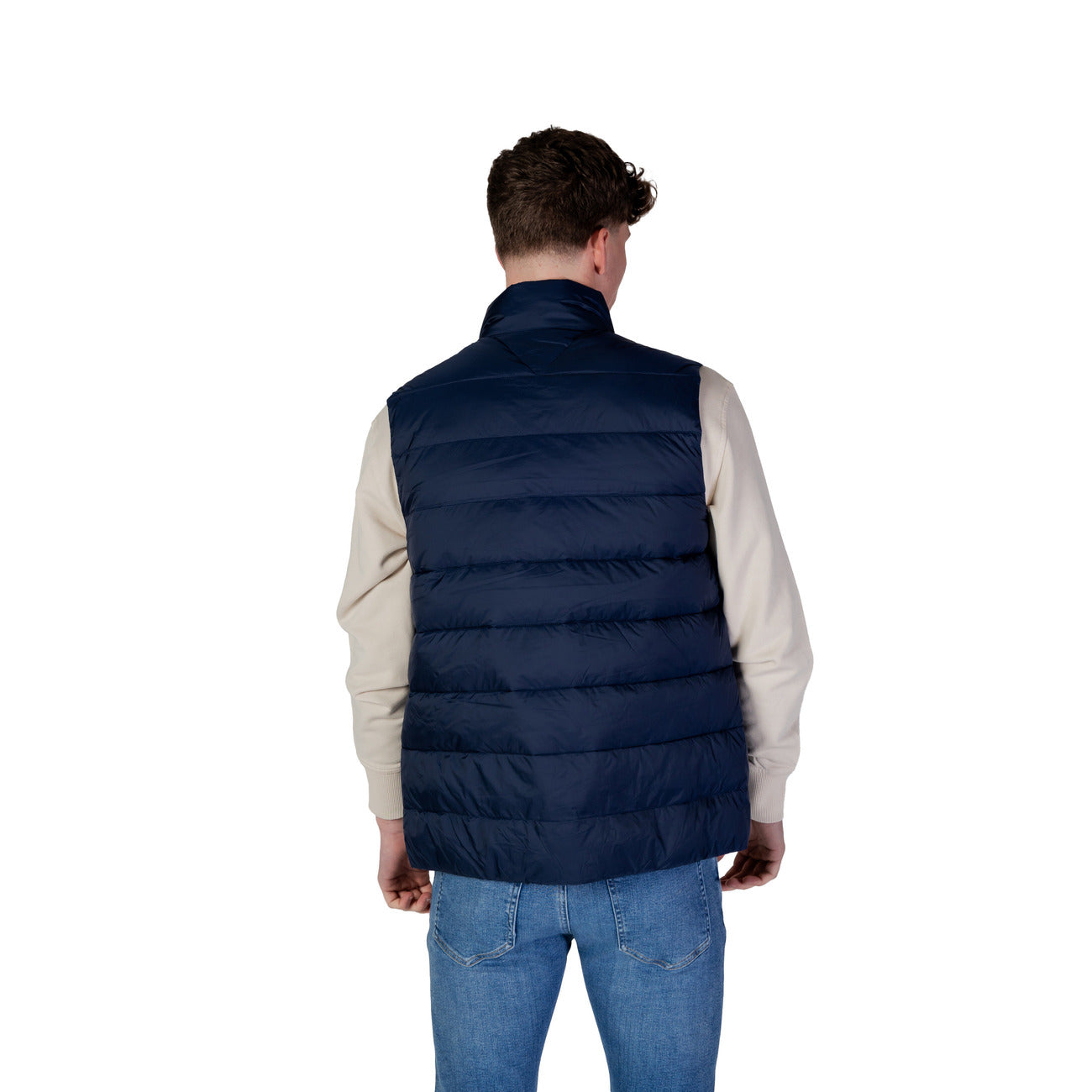 2409922 Tommy Hilfiger Jeans Giubbotto Blu Smanicato Uomo
