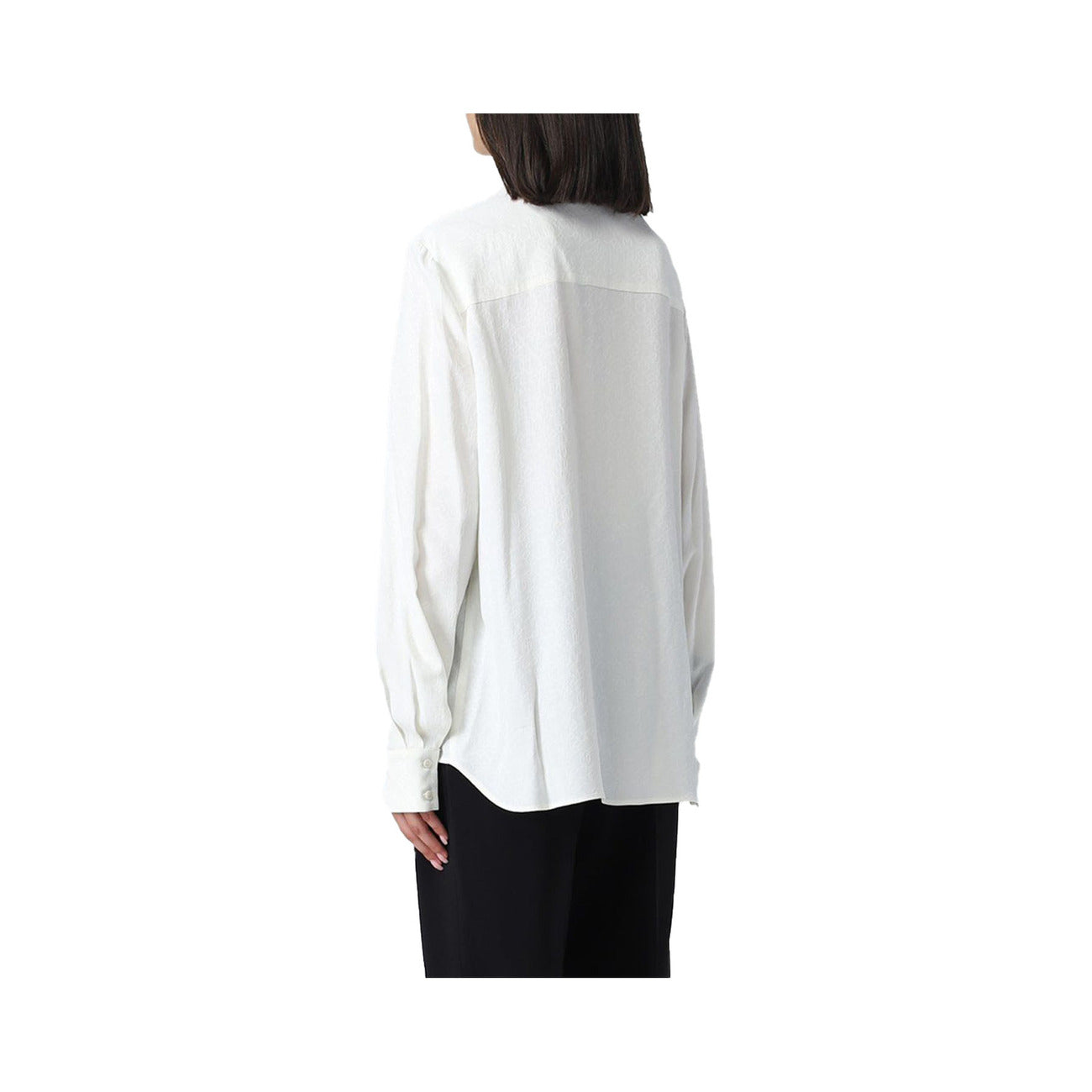 2422979 Pinko Camicia Bianca in Acetato Donna