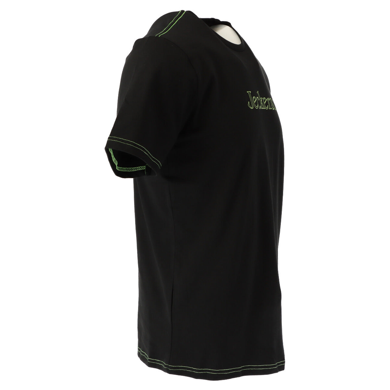 362860 Jeckerson T-Shirt Nero Stampa Slim Uomo