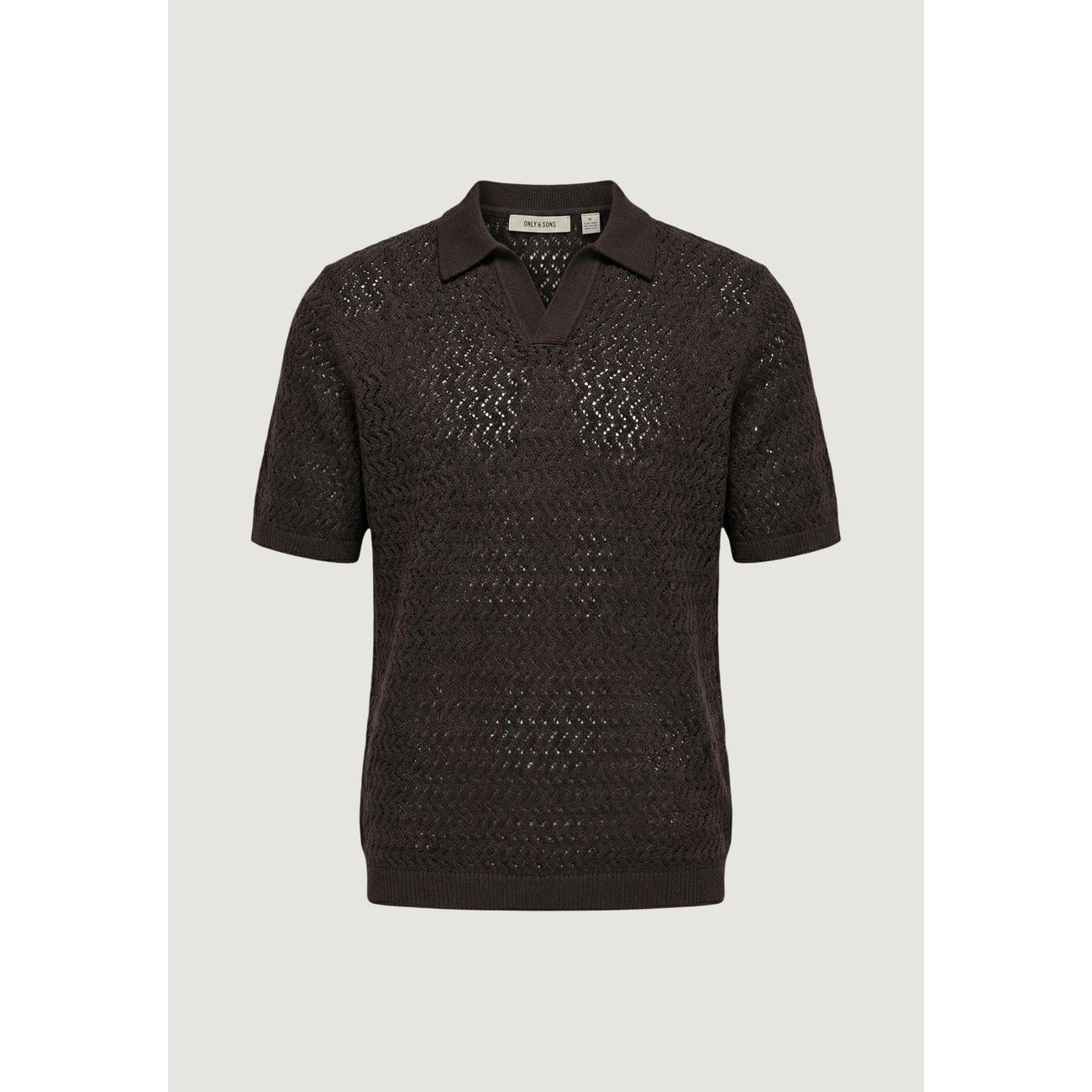 2458738 Only & Sons Polo Marrone Uomo
