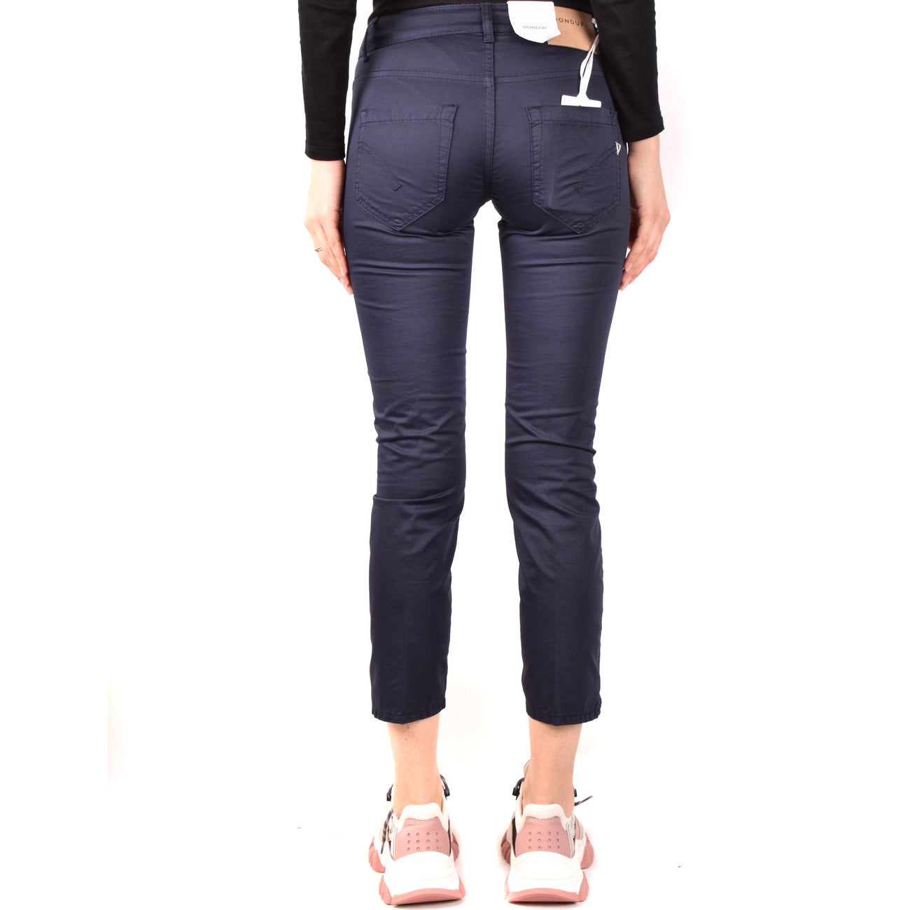 488875 Dondup Pantaloni Blu Donna