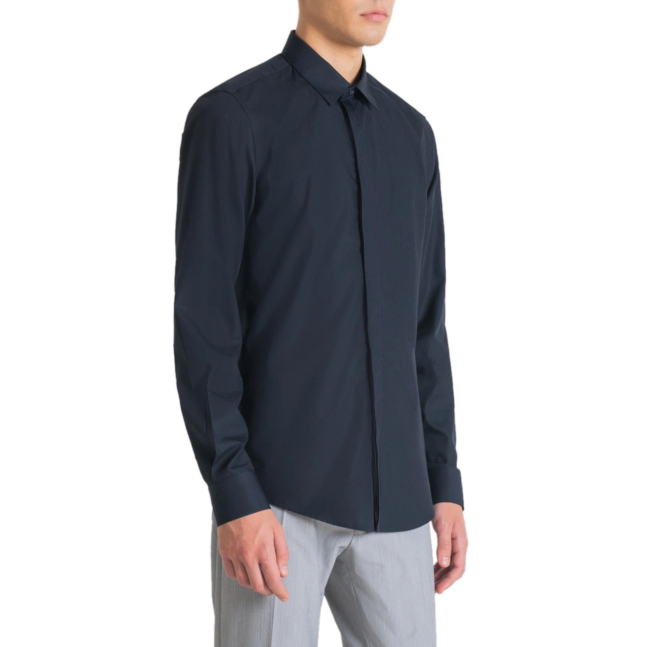 449500 Antony Morato Camicia Blu Uomo
