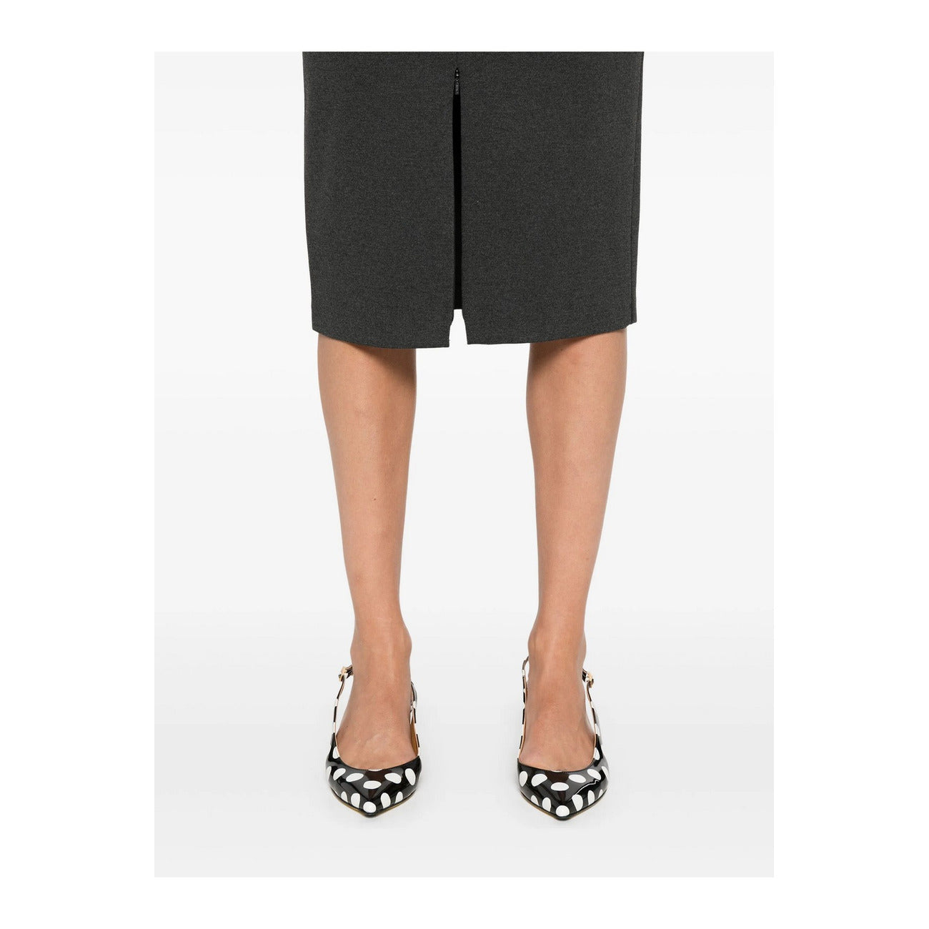 2438365 Pinko Gonna Grigia Donna Viscosa 67% Elastan