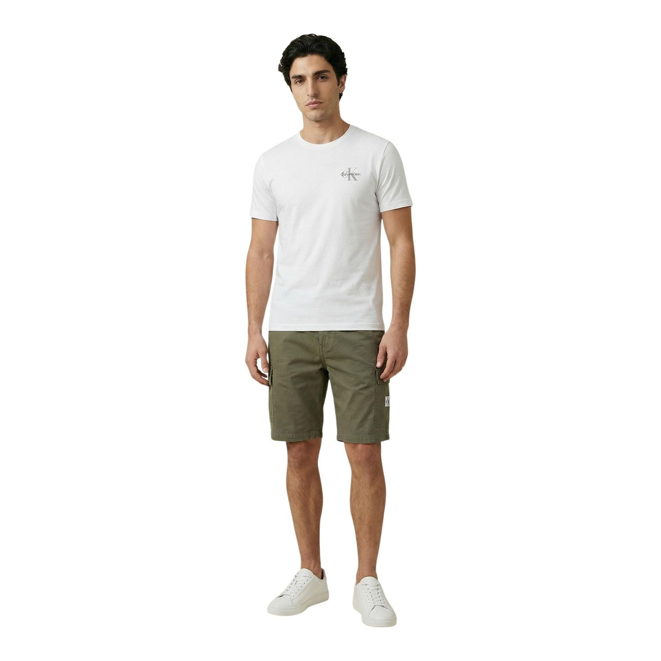 2452845 Calvin Klein Jeans Bermuda Verde Uomo