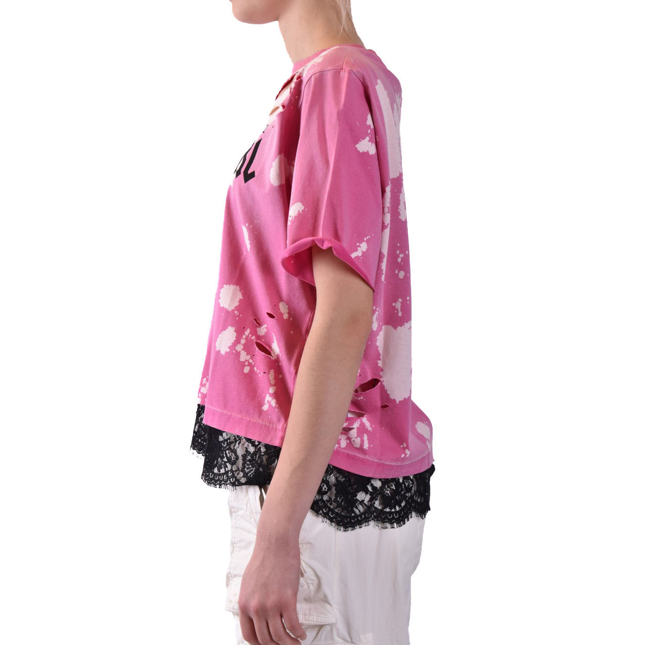 487100 Dsquared2 T-Shirt Rosa Donna