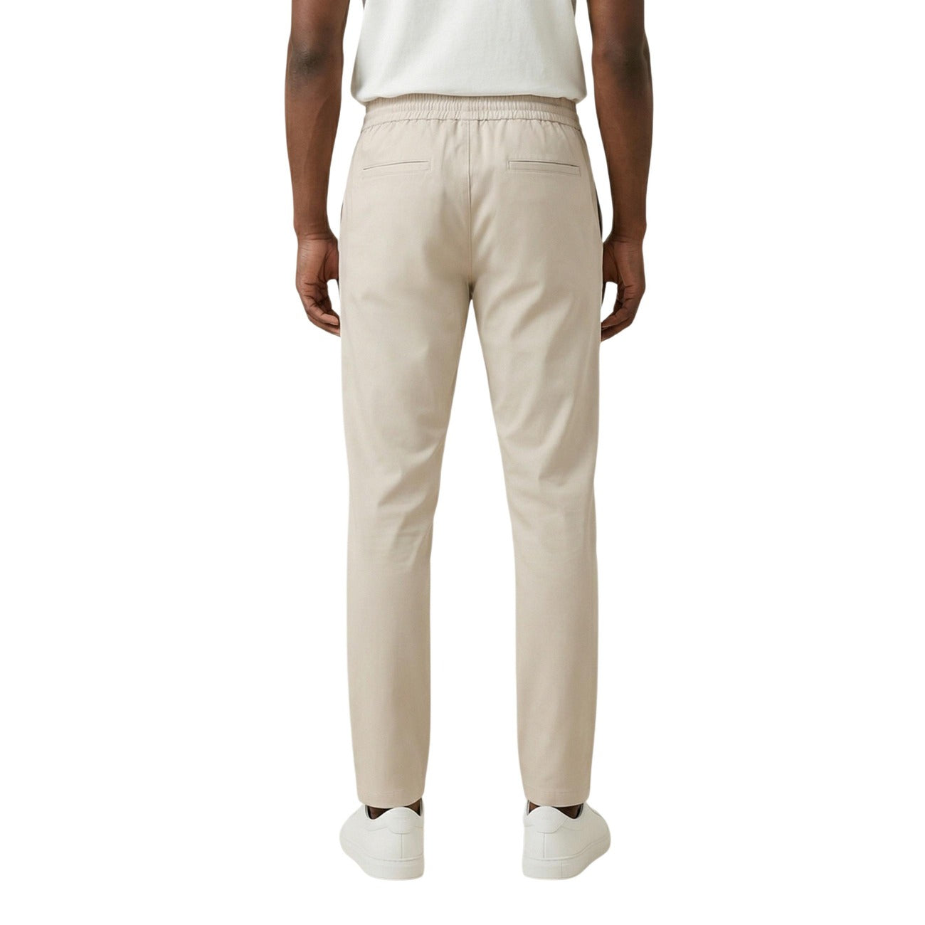 2458404 Only & Sons Pantaloni Beige Cotone Uomo