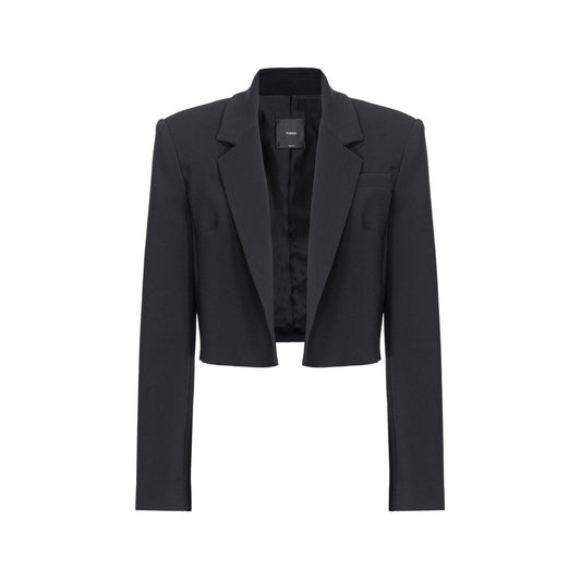 2425150 Pinko Giacca Nera Donna Poliestere 98% Elastan 2%