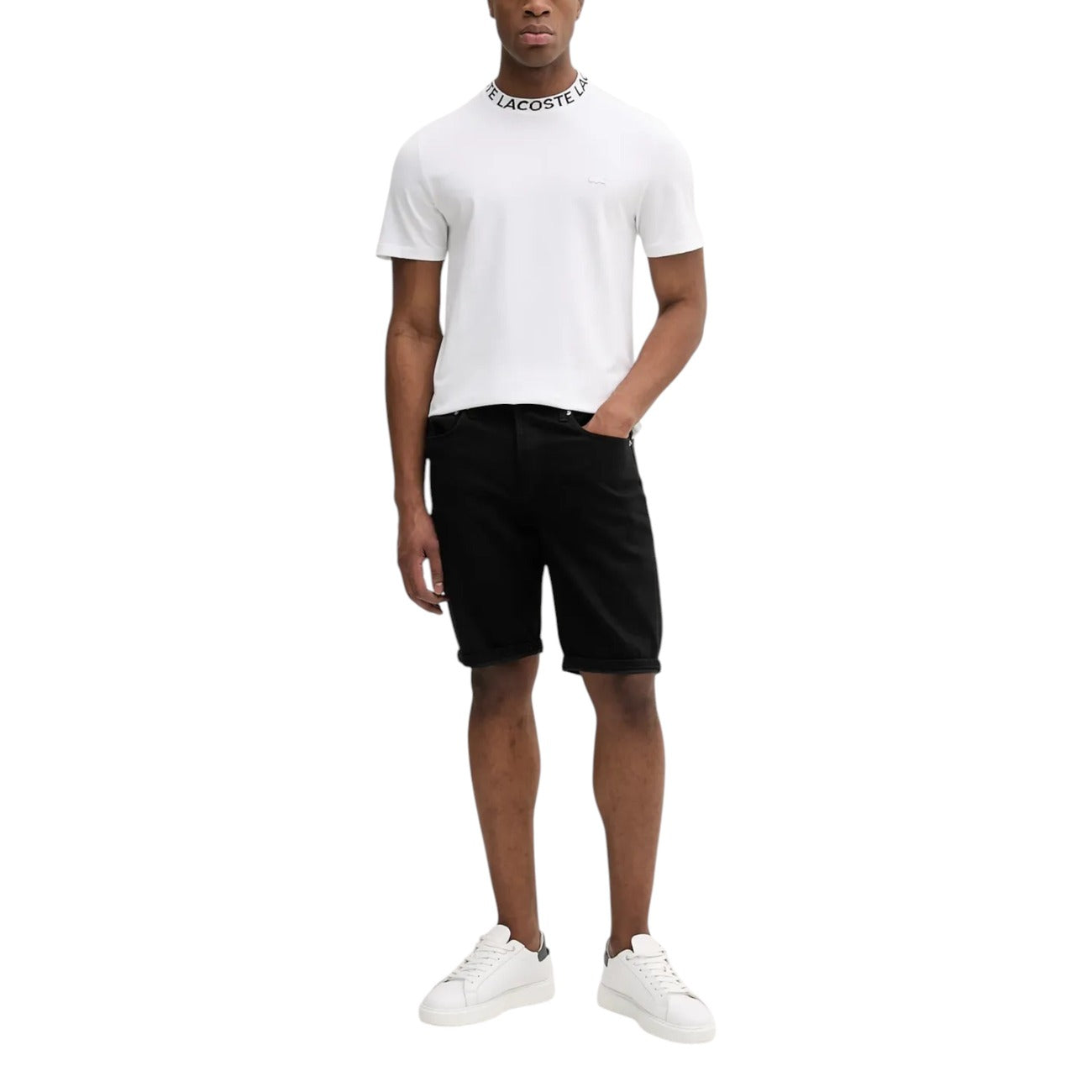 2420604 Calvin Klein Jeans Bermuda Nero Uomo