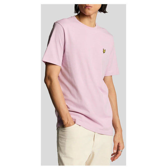 2416409 Lyle & Scott T-Shirt Rosa Stampa Uomo