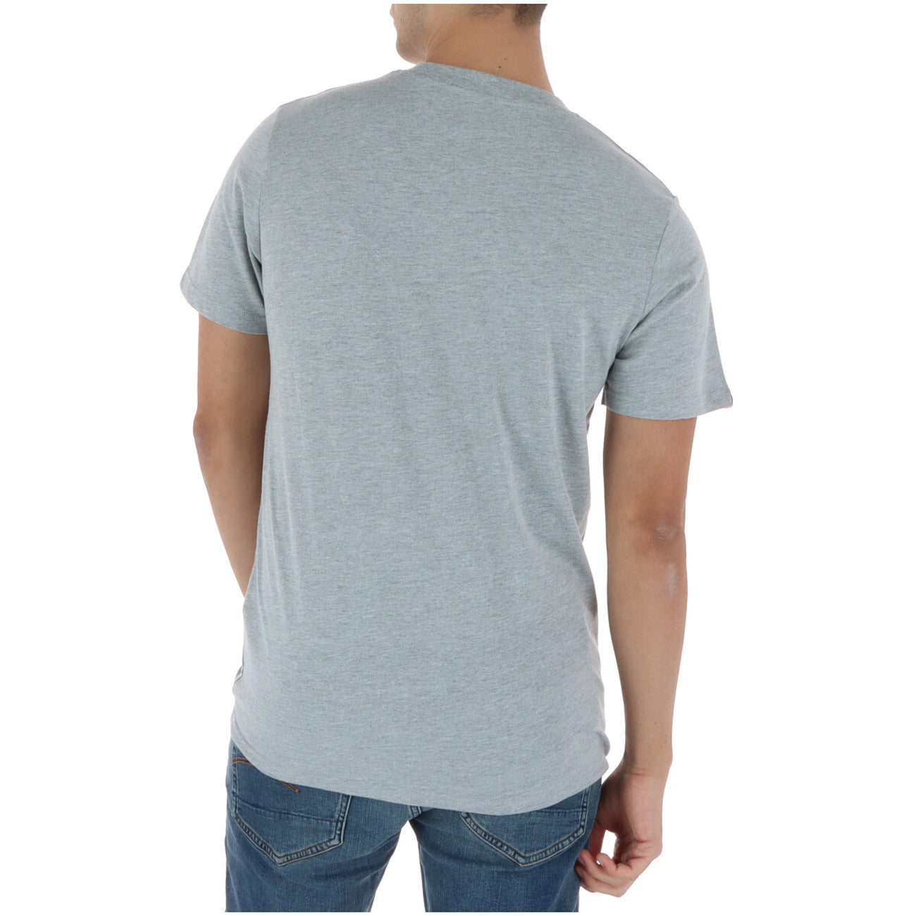 2456719 Superdry T-Shirt Grigio Stampa Uomo