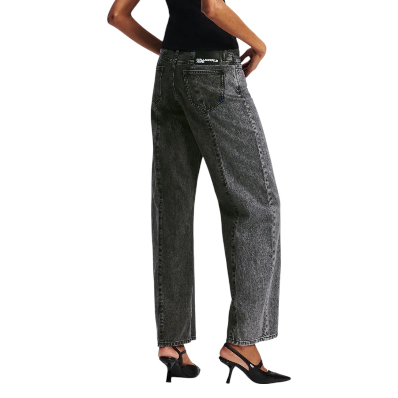 488392 Karl Lagerfeld Jeans Neri Cotone Donna