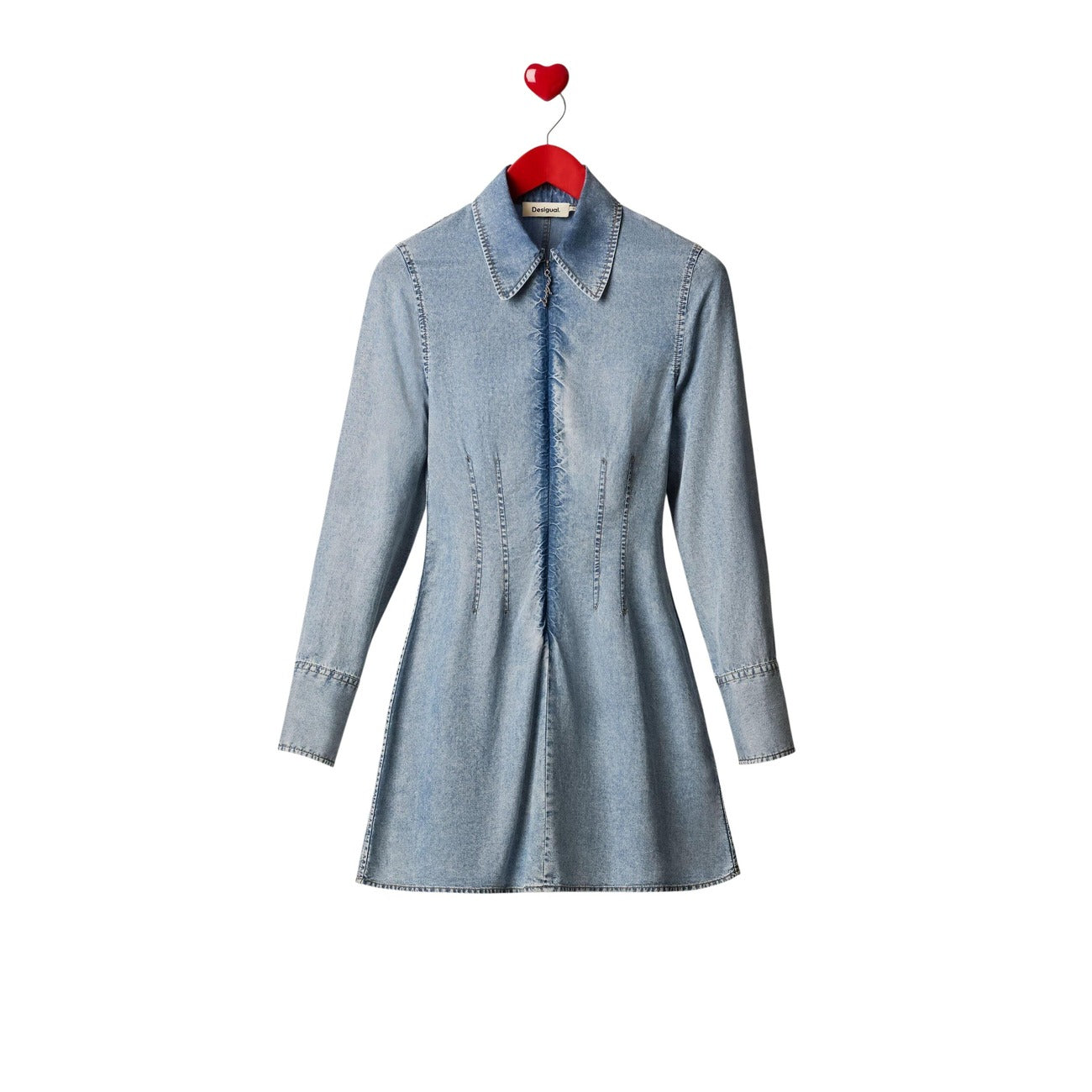 509512 Desigual Abito Azzurro Donna Primavera/Estate