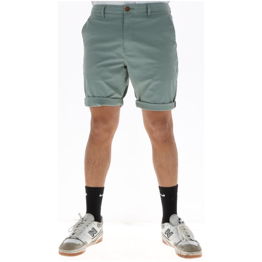2461520 Superdry Bermuda Verde Zip Tasche Uomo