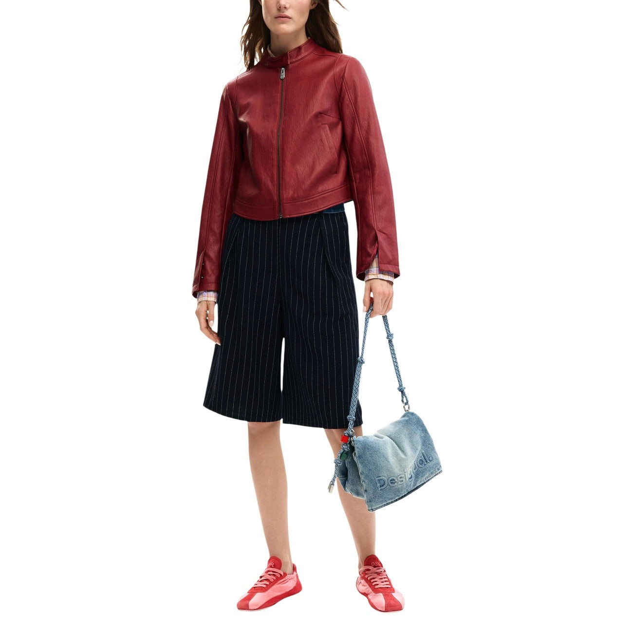 508663 Desigual Giacca Bordeaux Donna Primavera/Estate