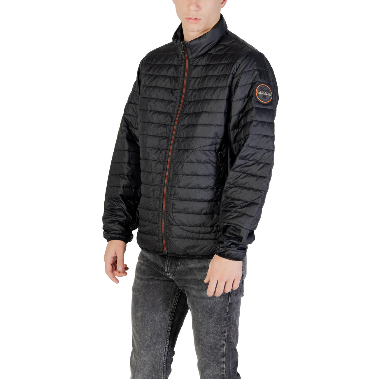 2426110 Napapijri Giubbotto Nero Poliammide Uomo