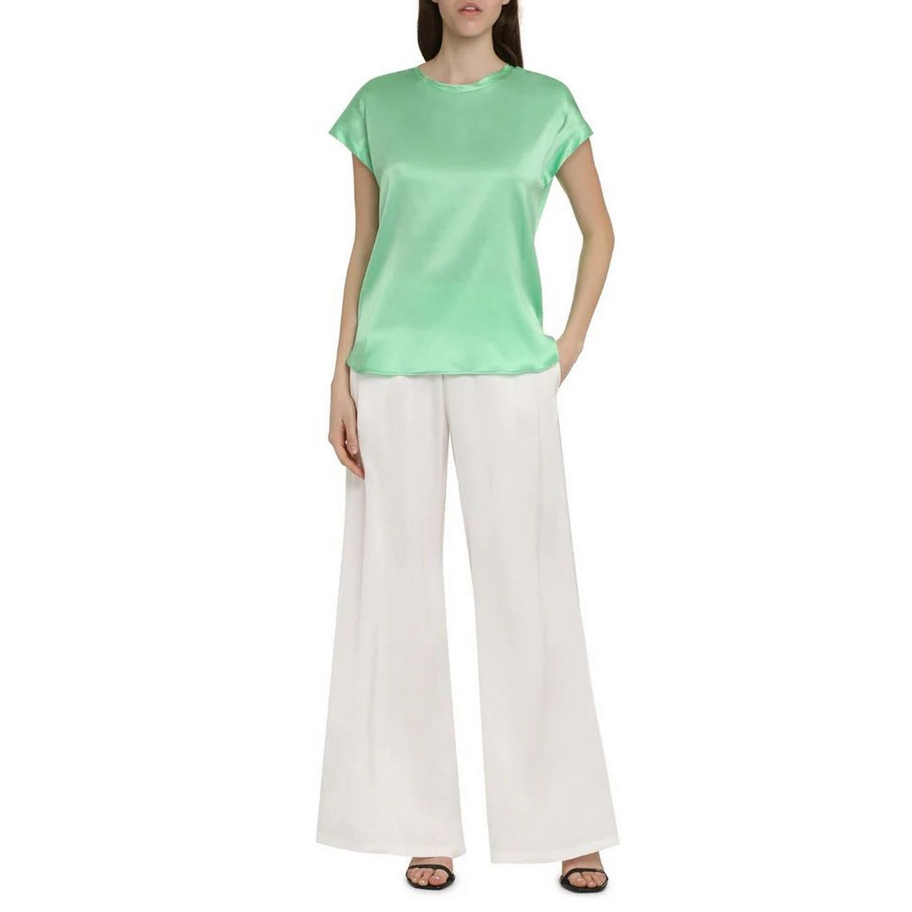 2442417 Pinko Blouse Verde Donna