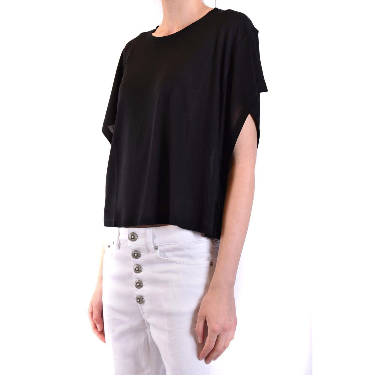 2430106 Dondup T-Shirt Nera Donna