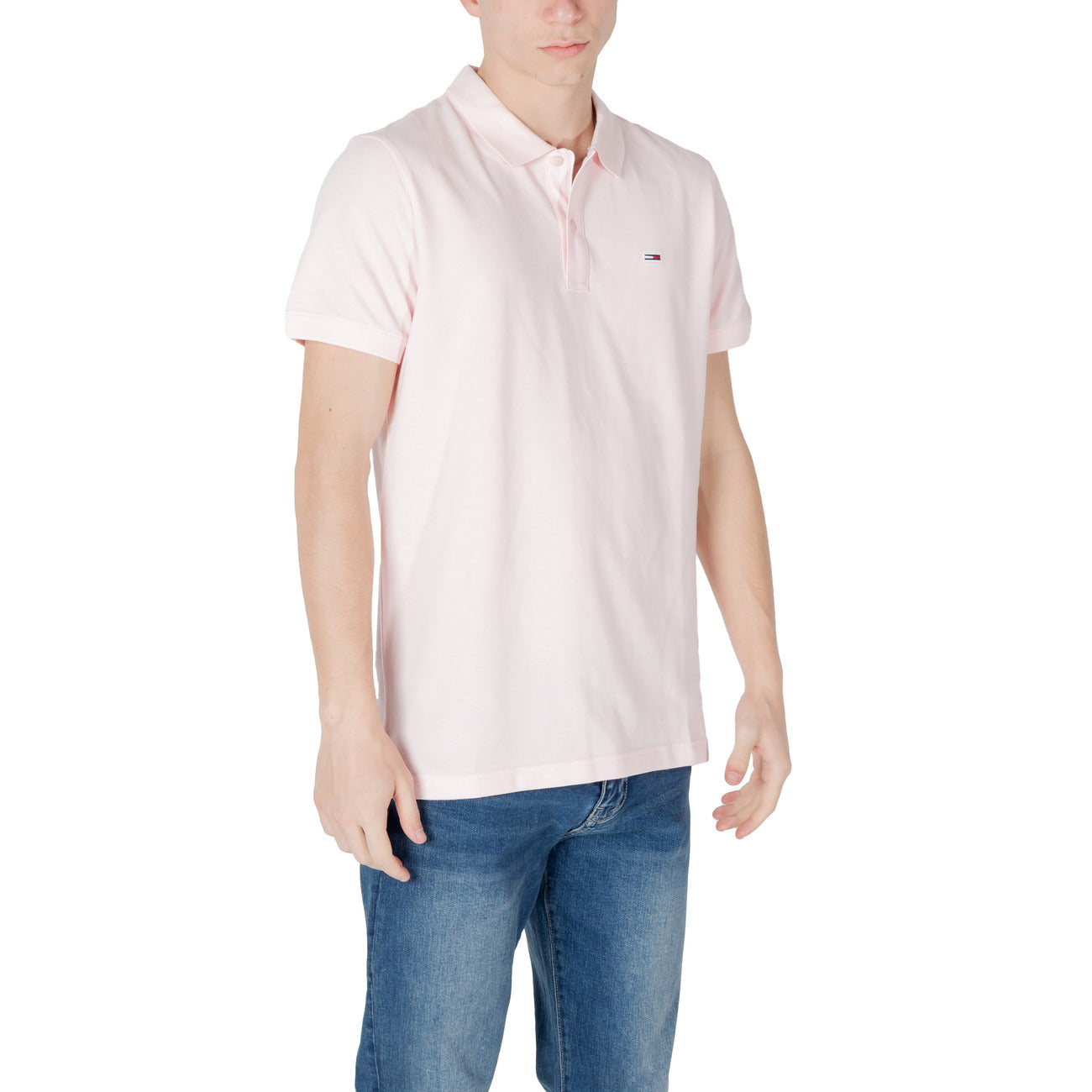 2419451 Tommy Hilfiger Jeans Polo Rosa Uomo
