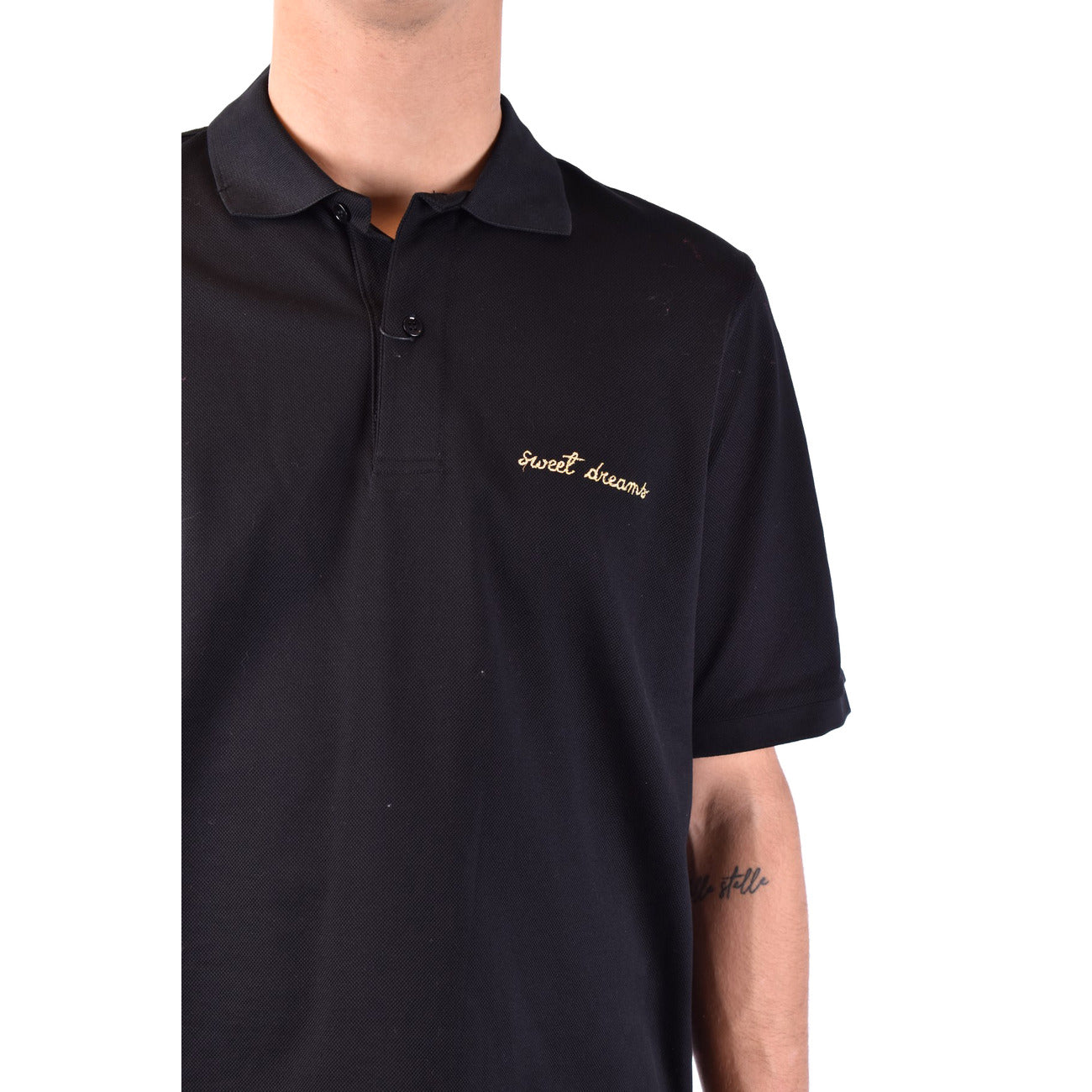 2438253 Saint Laurent Polo Nero Uomo
