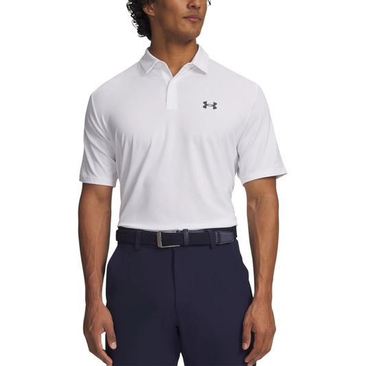 2452007 Under Armour Polo Bianca Uomo