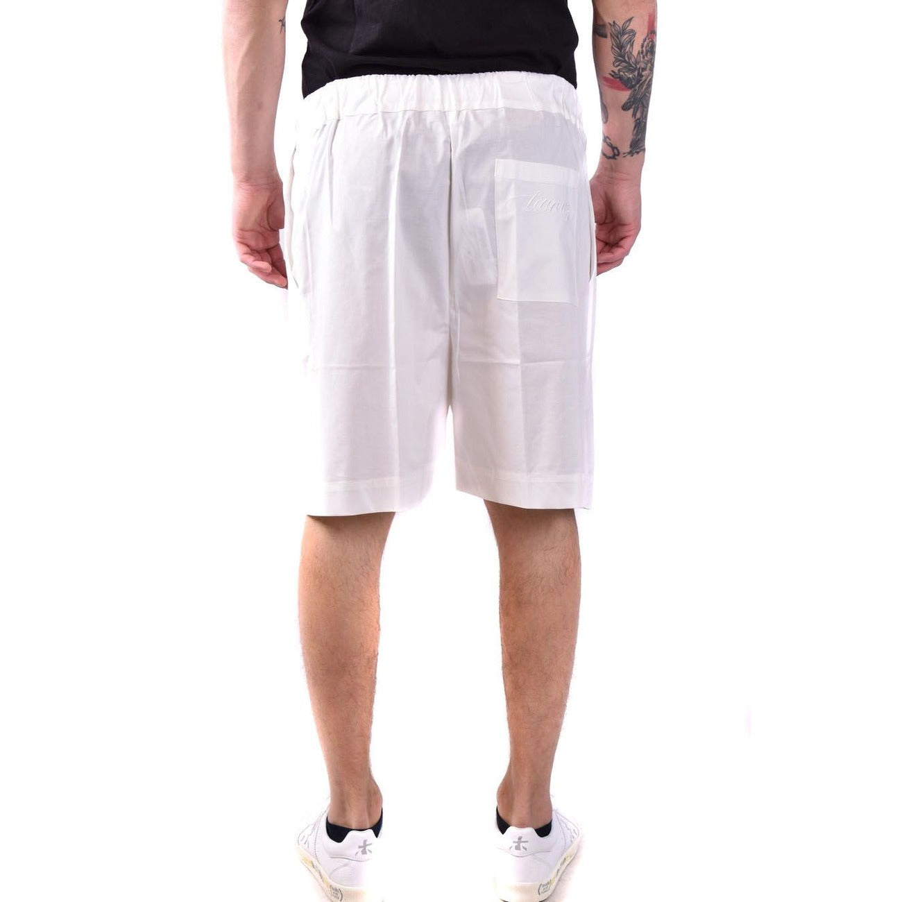2443822 Laneus Bermuda Bianco Uomo