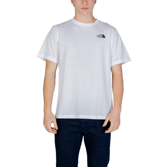 2450505 The North Face T-Shirt Bianca Cotone Poliestere Uomo