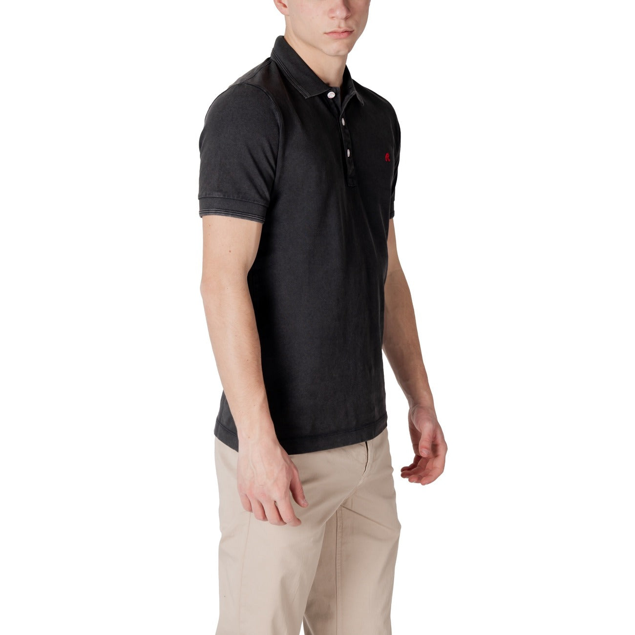 2413971 Replay Polo Nero Uomo
