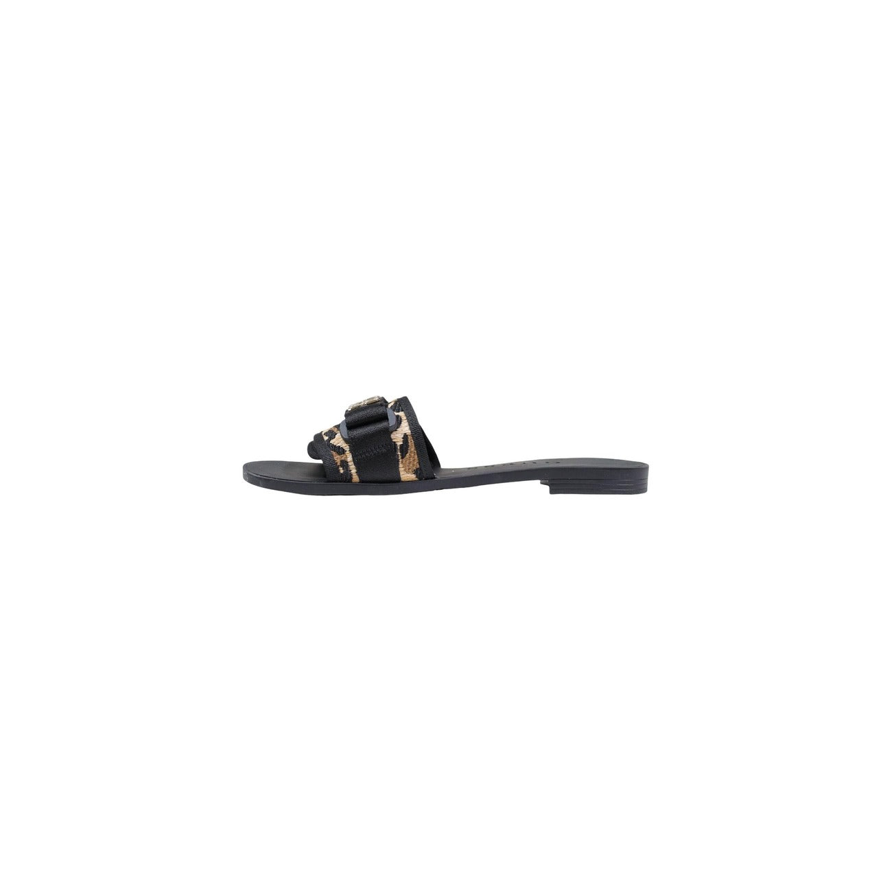 2455257 Guess Ciabatte Nere Leopardate Donna