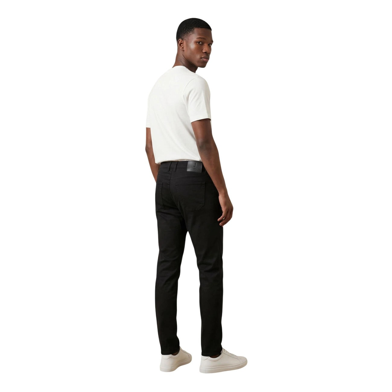 2456919 Jeckerson Pantaloni Blu Ciniglia Uomo