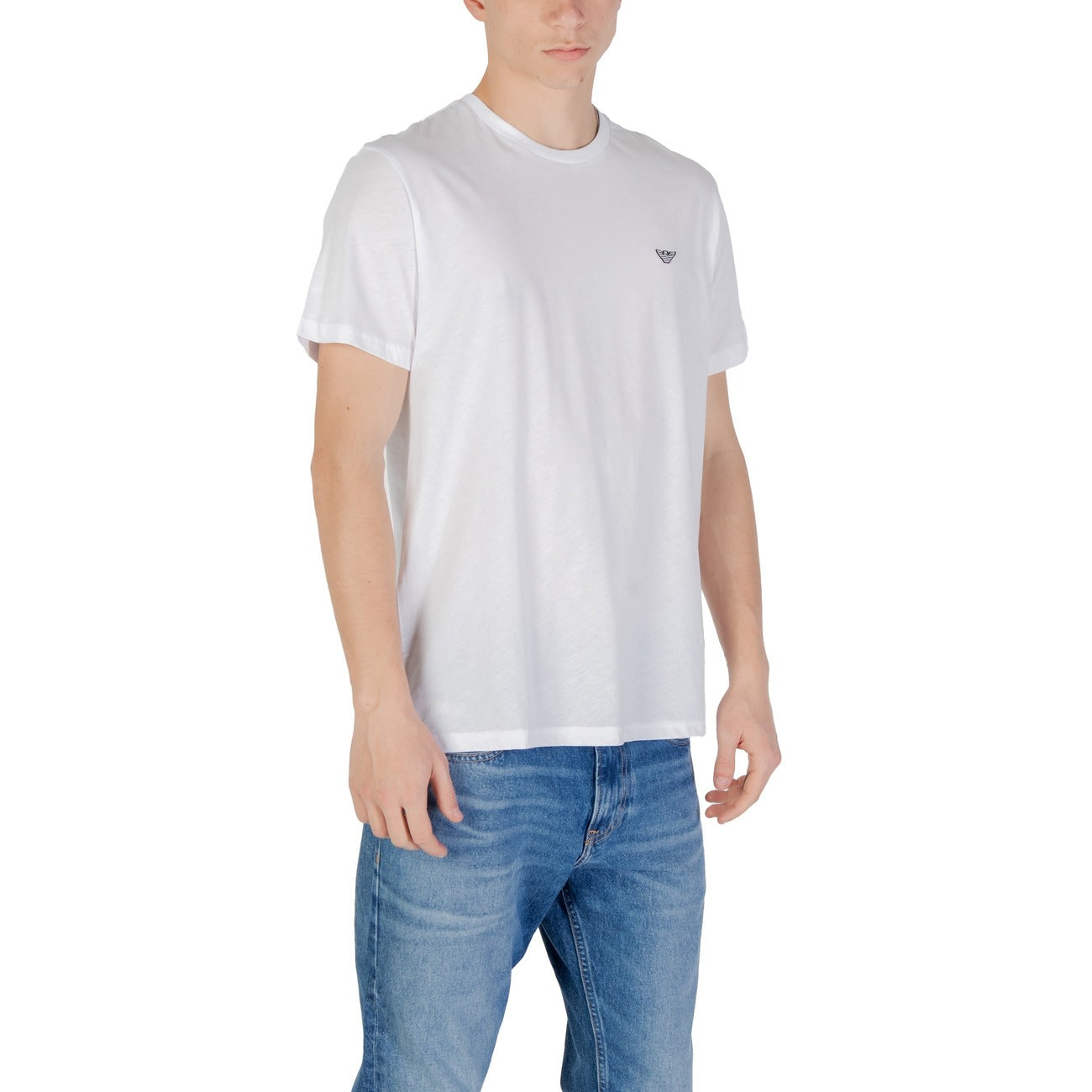 2420546 Emporio Armani Underwear T-Shirt Bianca Uomo