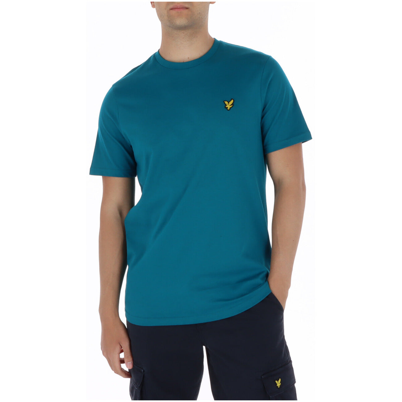 2461341 Lyle & Scott T-Shirt Verde Uomo
